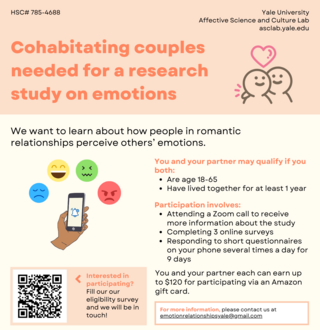 Recruitment flyer for the PEER Study